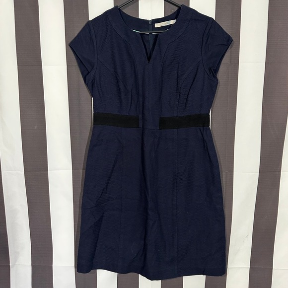 EUC Boden Navy Blue Dress 8P - Picture 3 of 5